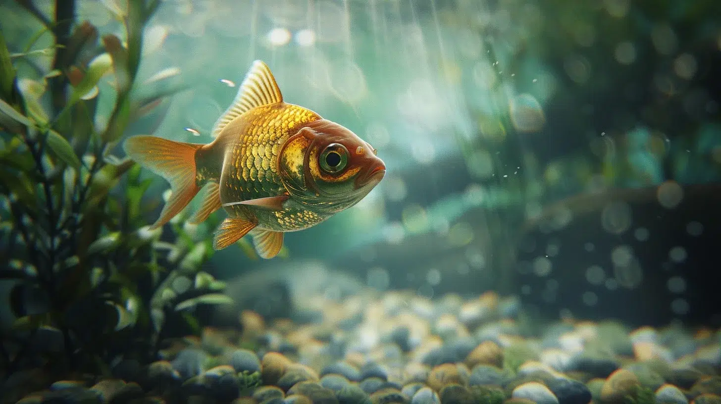 fond de l'aquarium