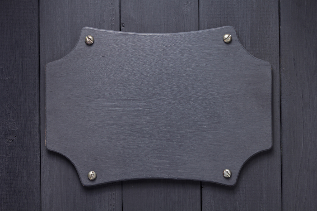 Plaque professionnelle