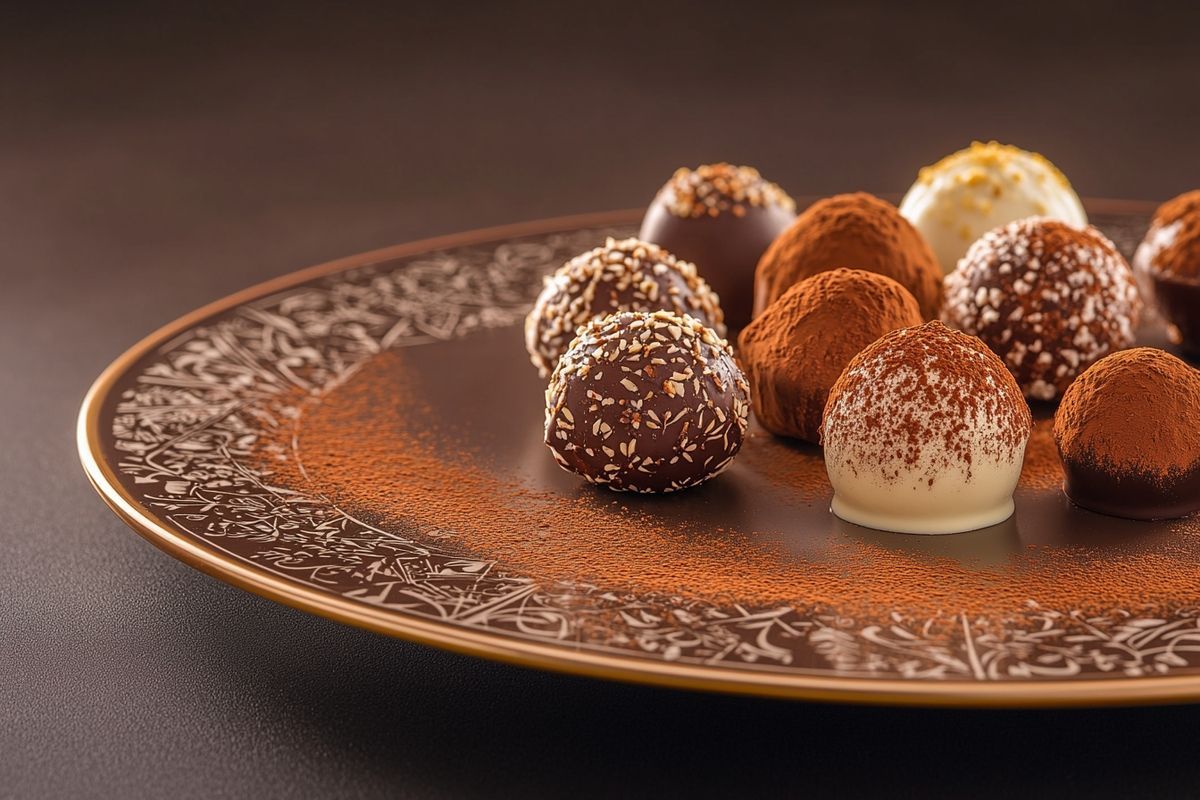 Les chocolats d'appellation truffes ont plusieurs caractéristiques innovantes