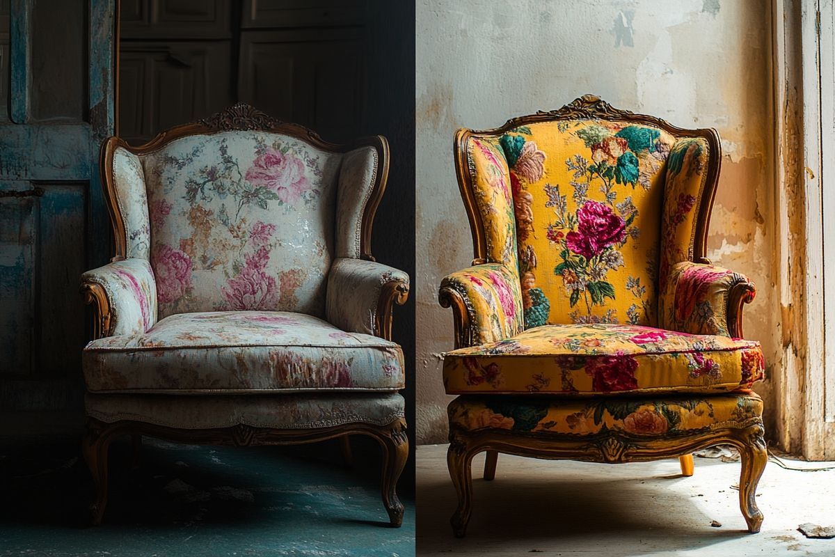 Découvrez comment les meubles relookés : avant et après peuvent transformer votre espace
