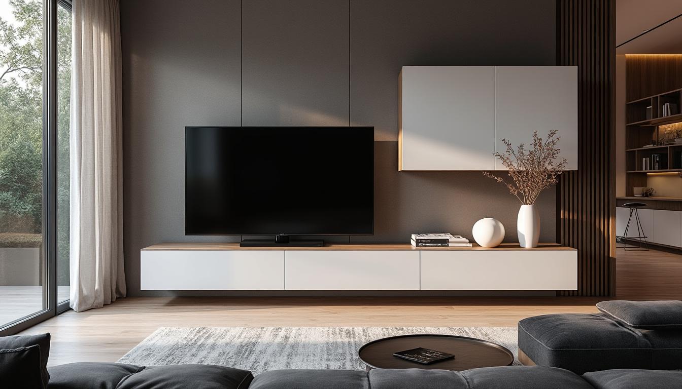 découvrez comment intégrer harmonieusement un meuble tv à led blanc laqué horizon dans votre décoration intérieure. suivez nos conseils et astuces pour créer une ambiance élégante et moderne tout en optimisant votre espace de vie.