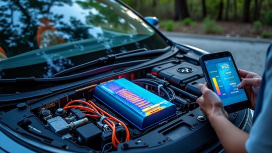 Comment la température impacte la durée de vie d’une batterie de voiture électrique