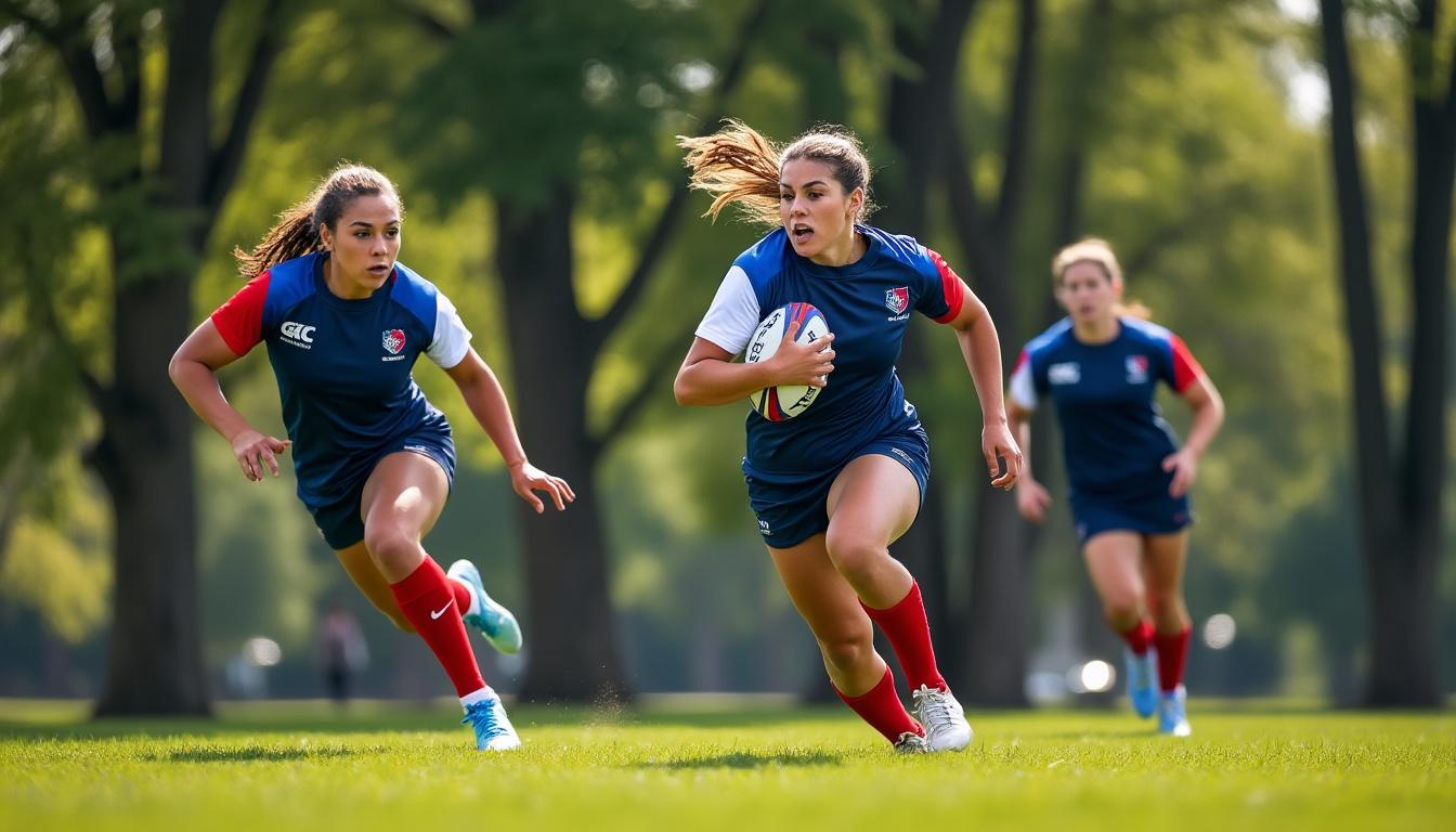 découvrez comment le maillot de la france de rugby à 7 féminin allie tradition et modernité, en s'inspirant de l'histoire tout en intégrant des éléments innovants pour soutenir les joueuses sur le terrain.