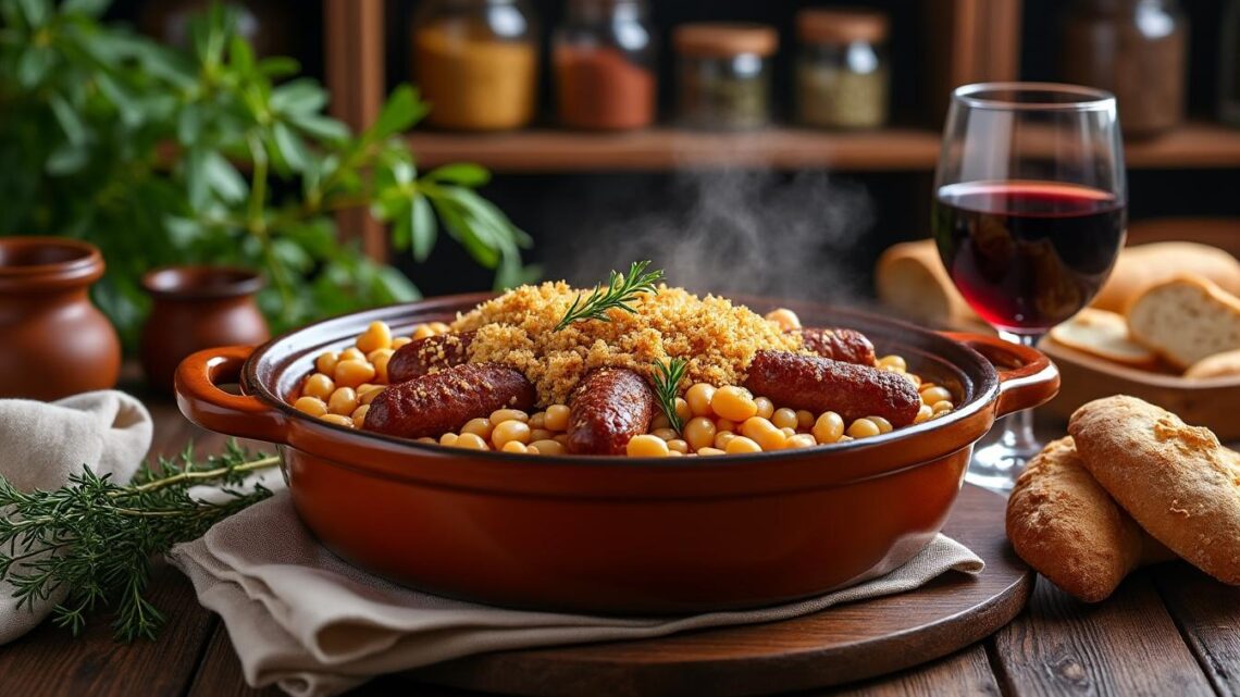 Le vrai cassoulet de Castelnaudary, un plat riche en histoire et en saveurs
