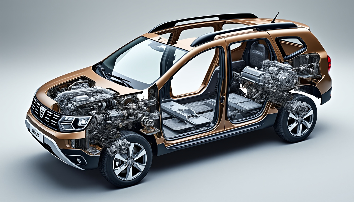découvrez la vue éclatée des pièces auto pour dacia duster, avec les prix détaillés selon les années modèles. profitez d'informations claires pour l'entretien et la réparation de votre duster.