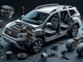 Les pièces auto Dacia Duster : vue éclatée et prix en fonction des années modèles