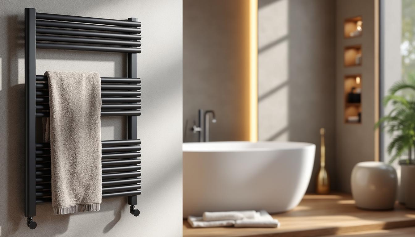 découvrez nos conseils pour choisir la meilleure sèche-serviette électrique noir, alliant design élégant et confort optimal pour votre salle de bain.