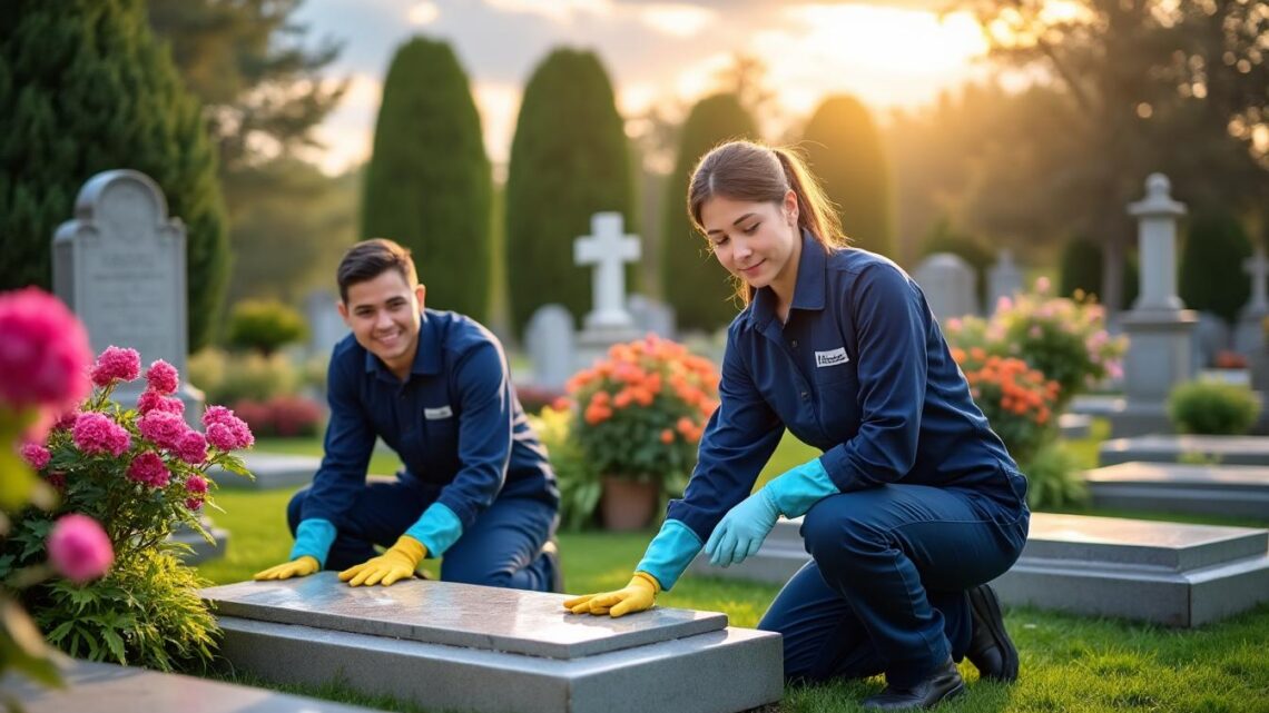 Engagement et qualité des meilleures entreprises de nettoyage de tombes sur le marché