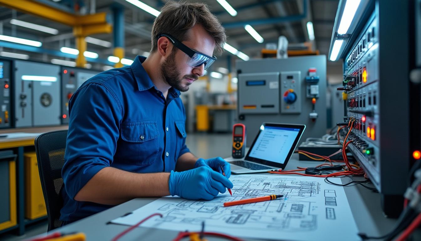 découvrez les avantages d'un schéma de tableau électrique bien conçu pour les professionnels : sécurité renforcée, maintenance facilitée et efficacité optimale.