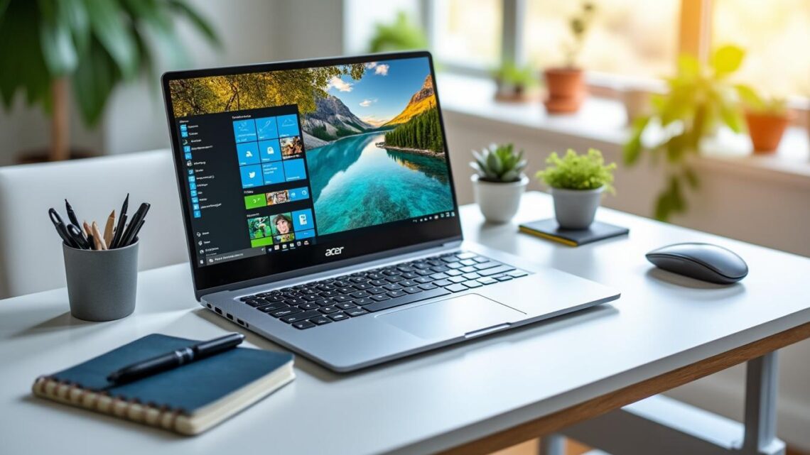 Ordinateur portable Acer 14 pouces Full HD : une solution efficace pour le télétravail