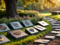 Plaques funéraires originales : 10 exemples qui inspirent l’amour et la mémoire