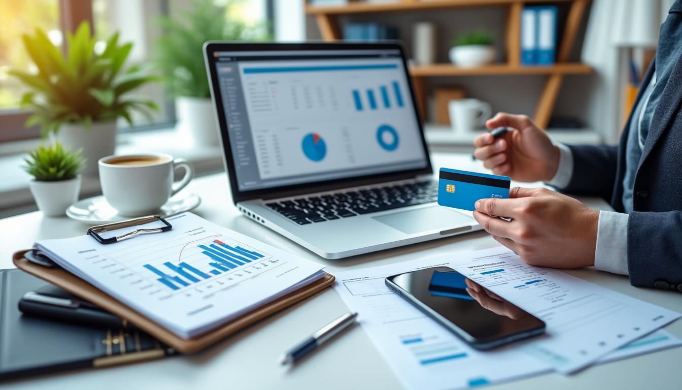 découvrez les avantages d'une carte bancaire professionnelle pour optimiser la gestion de vos dépenses professionnelles et simplifier votre comptabilité.