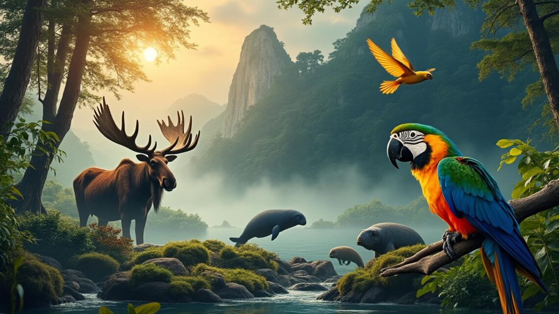 Animal en m : liste d’animaux commençant par m, le monde fascinant de la faune