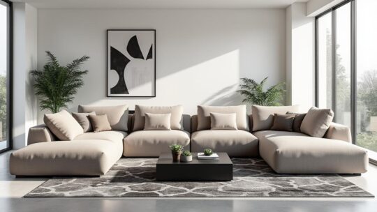 Comment choisir le meilleur canapé d&rsquo;angle convertible 5 places pour votre espace