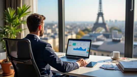 Comment gérer votre compte pro en ligne à l’étranger depuis la France ?