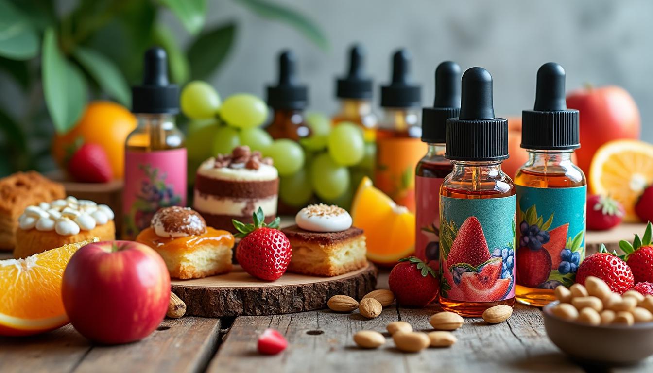découvrez les meilleures saveurs de e-liquides sur e-liquide-fr, votre boutique en ligne spécialisée pour vapoteurs exigeants. choisissez parmi un large choix de produits de qualité.