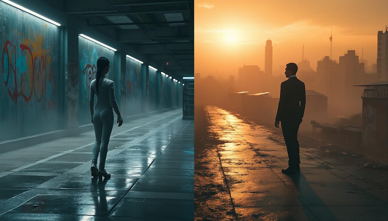 explorez comment les notions de dystopie et d'utopie influencent la culture populaire, en analysant leurs répercussions sur la société et les médias.