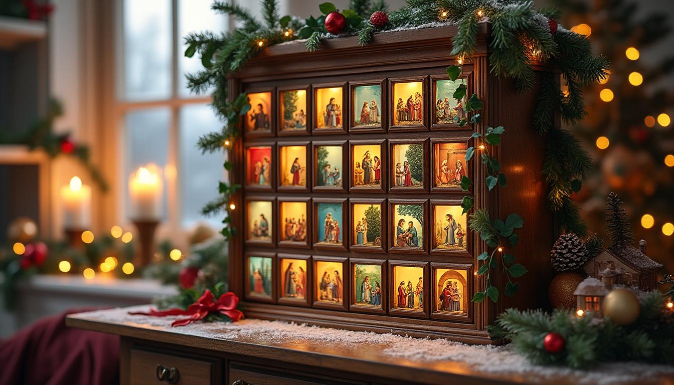 découvrez des histoires bibliques captivantes à intégrer dans votre calendrier de l'avent chrétien pour vivre un décompte riche en foi et en enseignements spirituels.