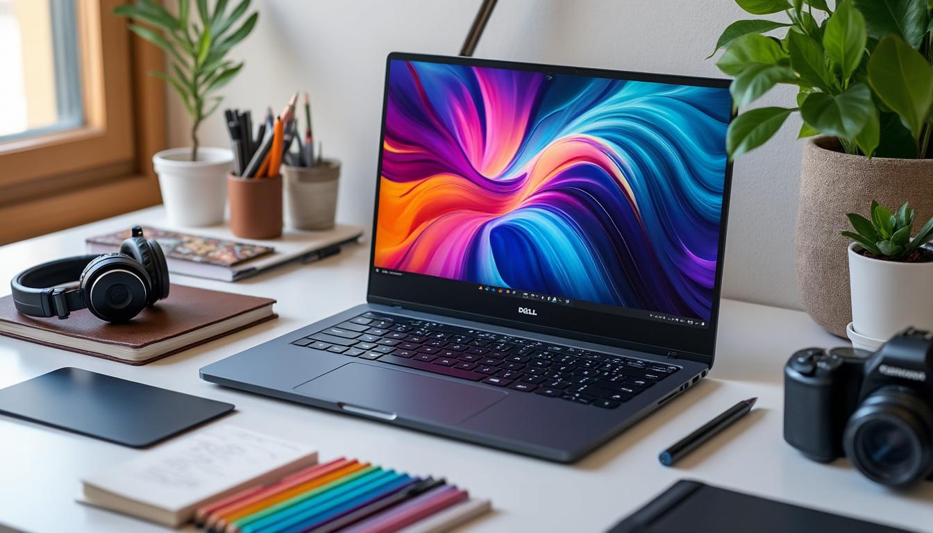 découvrez le pc portable dell 14 pouces léger, conçu pour les créateurs de contenu exigeants, alliant performance, portabilité et design élégant pour booster votre créativité partout.