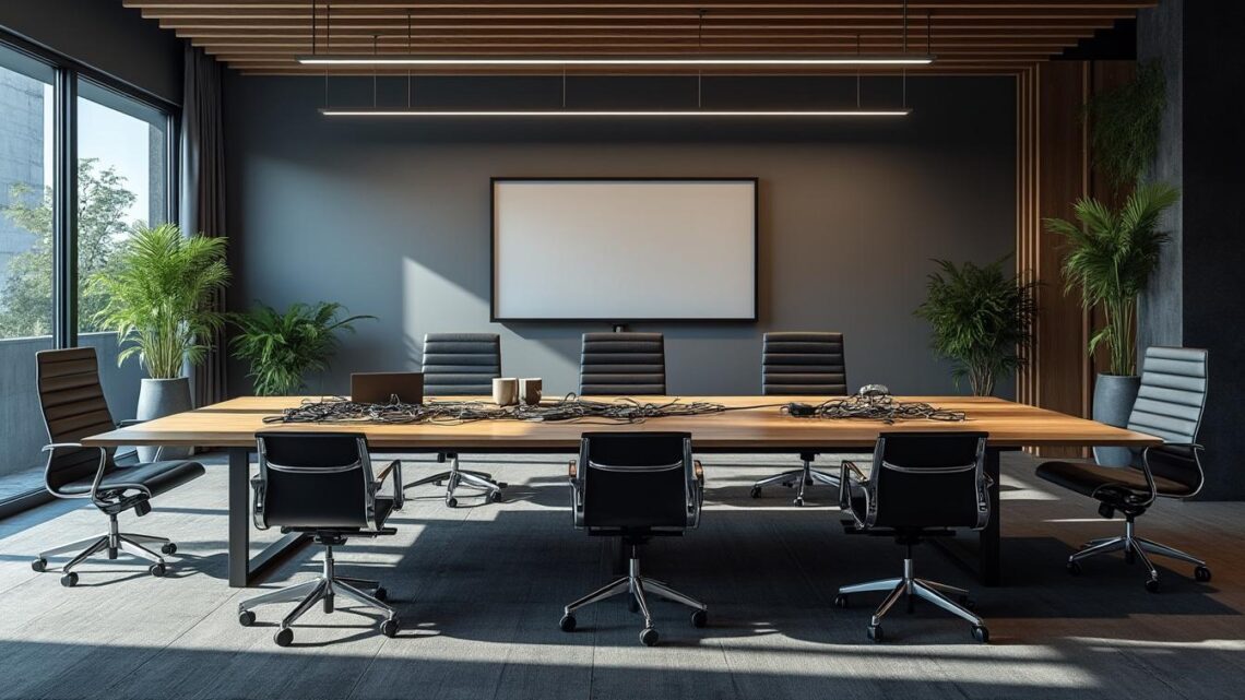 Les erreurs à éviter lors de l&rsquo;achat de mobilier de bureau : table de réunion professionnelle