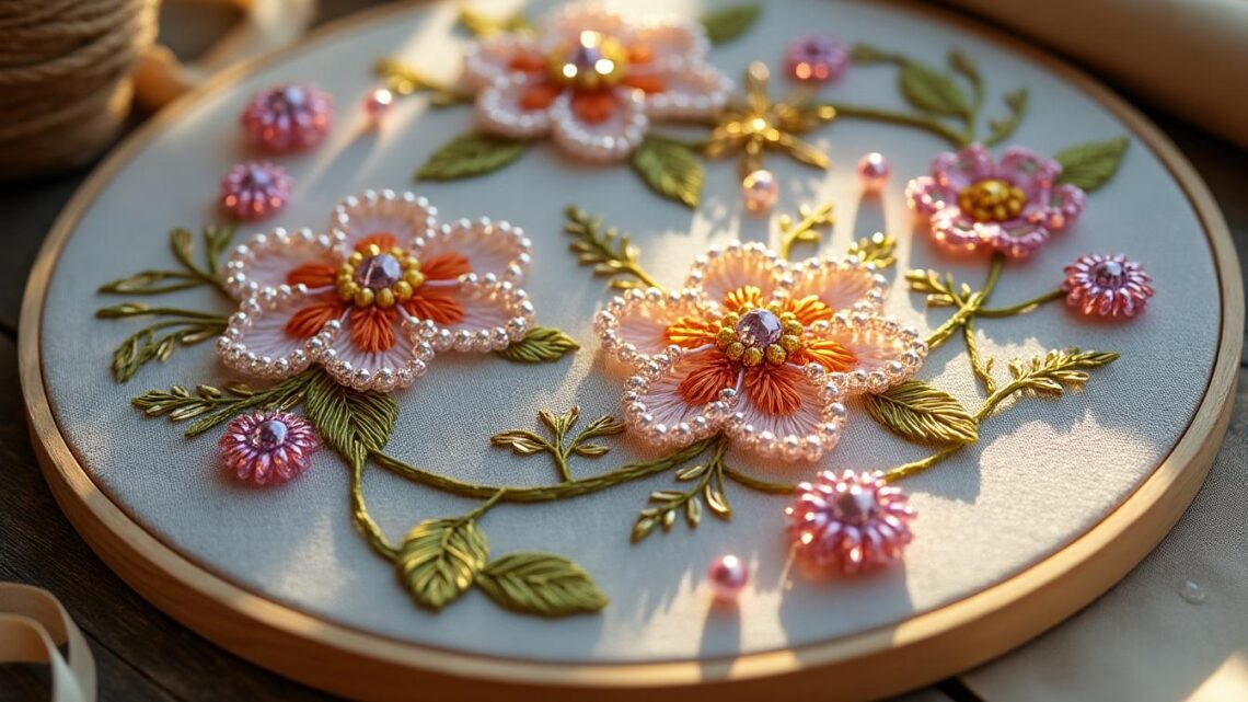 Une broderie diamant : un cadeau fait main qui éblouira