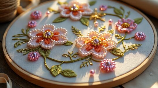 Une broderie diamant : un cadeau fait main qui éblouira