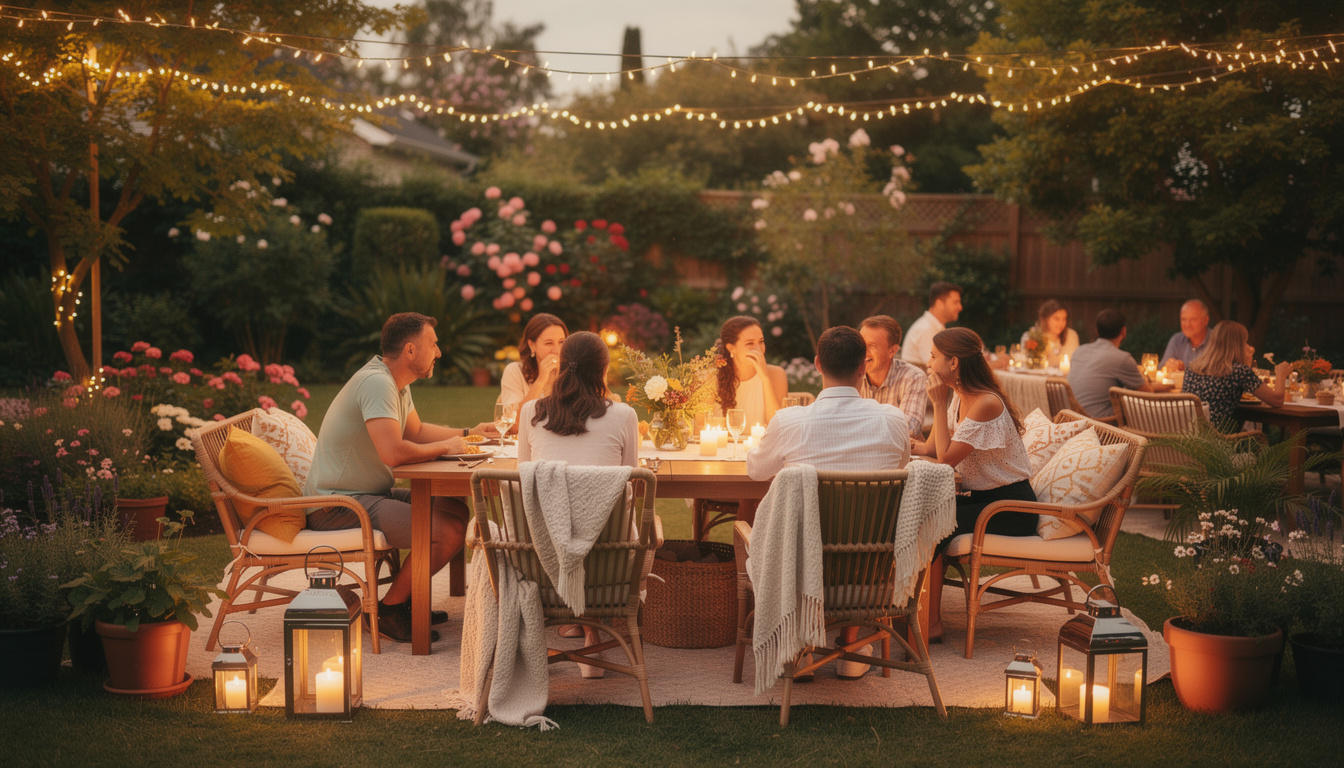 découvrez nos conseils pour créer une ambiance romantique lors de votre fête intime dans le jardin grâce à un éclairage chaleureux et délicat.