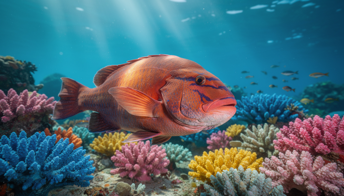 découvrez les labres à tête de mouton, des poissons aux couleurs éclatantes et fascinantes, parfaits pour les passionnés de vie marine et d'aquariophilie.