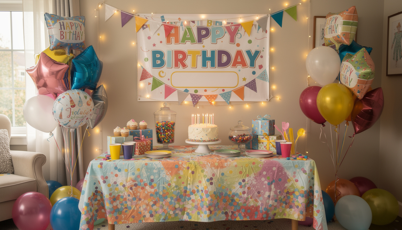 découvrez comment organiser une fête mémorable grâce à nos accessoires déco personnalisés, pour une ambiance unique et festive qui séduira tous vos invités.