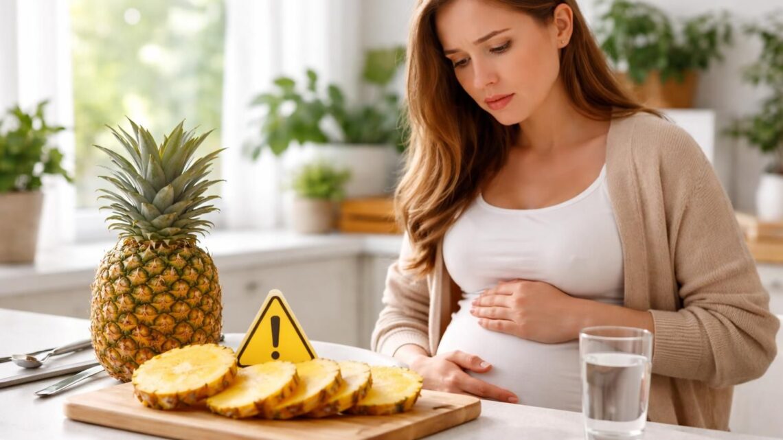 Les risques à éviter avec l&rsquo;ananas pour femme enceinte