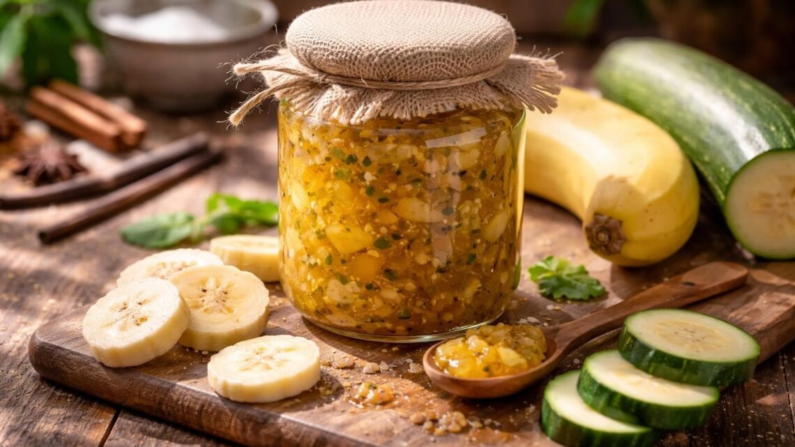 Les secrets de la confiture courgettes bananes pour un goût inoubliable