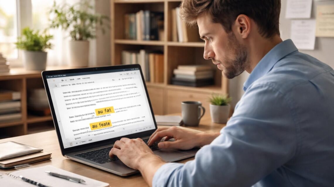 L&rsquo;importance de &lsquo;au fait ou au faite&rsquo; dans la communication écrite