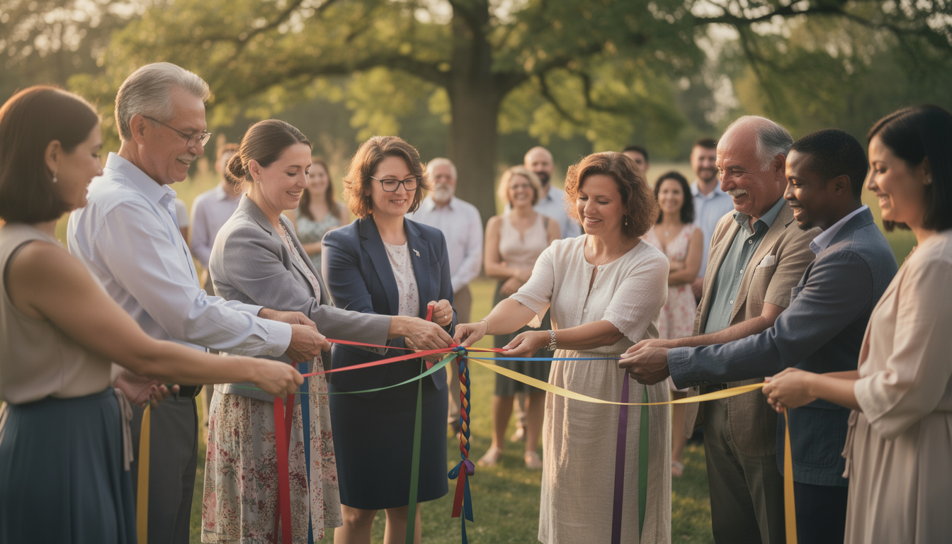 découvrez des exemples inspirants de textes pour le rituel des rubans et créez des liens significatifs lors de vos événements spéciaux.
