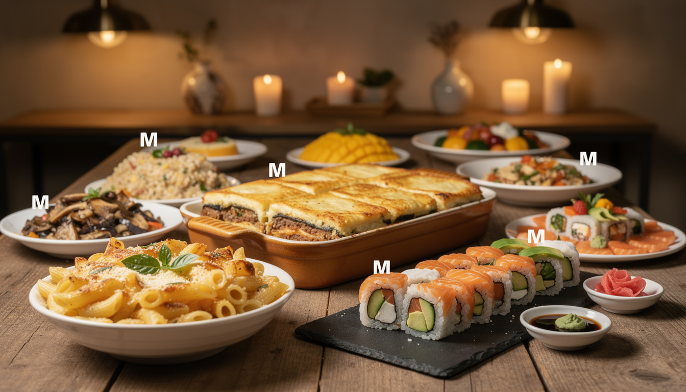 découvrez une liste savoureuse de plats de gastronomie commençant par la lettre m pour épater vos invités et enrichir votre répertoire culinaire.