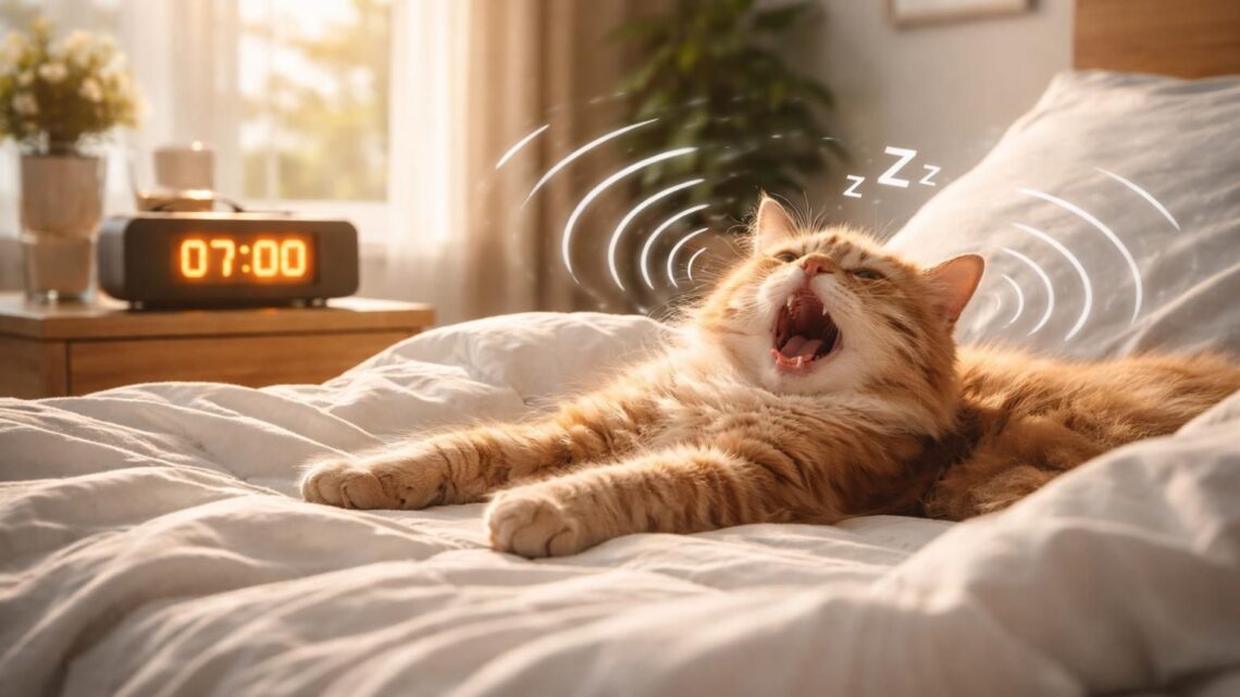 L&rsquo;animal qui ronfle pour se réveiller : une méthode originale pour se lever