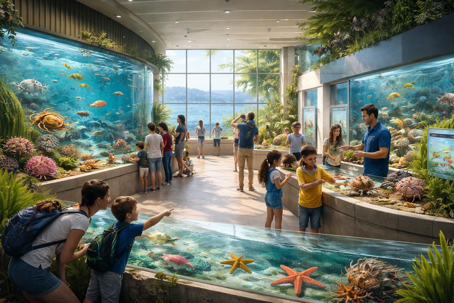 découvrez l'aquarium de sète, une aventure éducative passionnante pour petits et grands, où la biodiversité marine s'explore en famille.