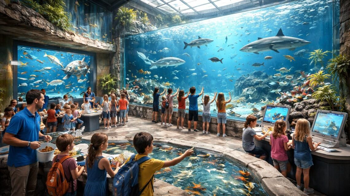 Les activités pour enfants à l&rsquo;aquarium à Deauville que vous ne voulez pas manquer