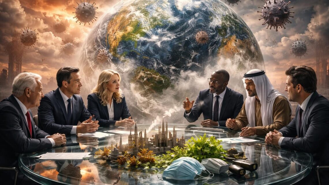 L&rsquo;ordre des puissances mondiales face aux crises écologiques et sanitaires