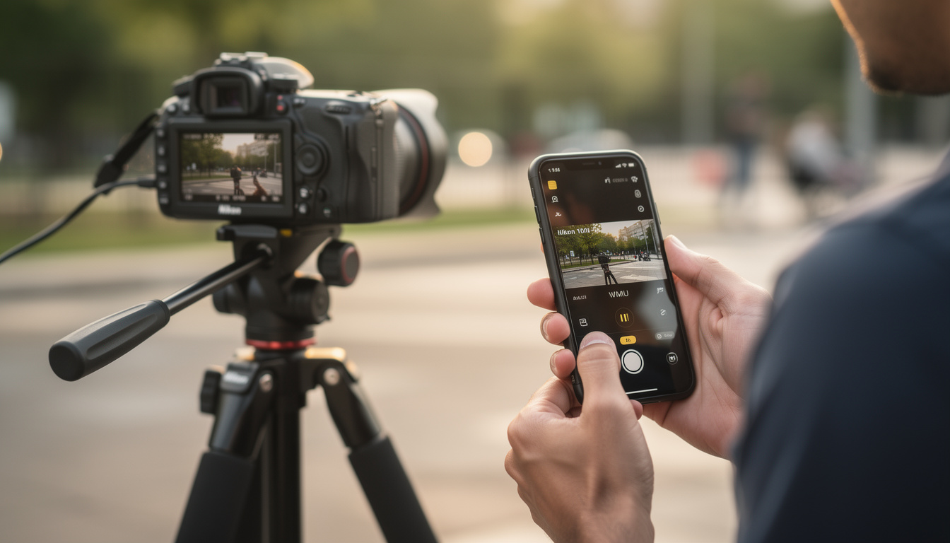 découvrez nikon wmu, l'application wifi qui révolutionne le pilotage de votre appareil photo nikon pour des photos exceptionnelles à chaque prise.