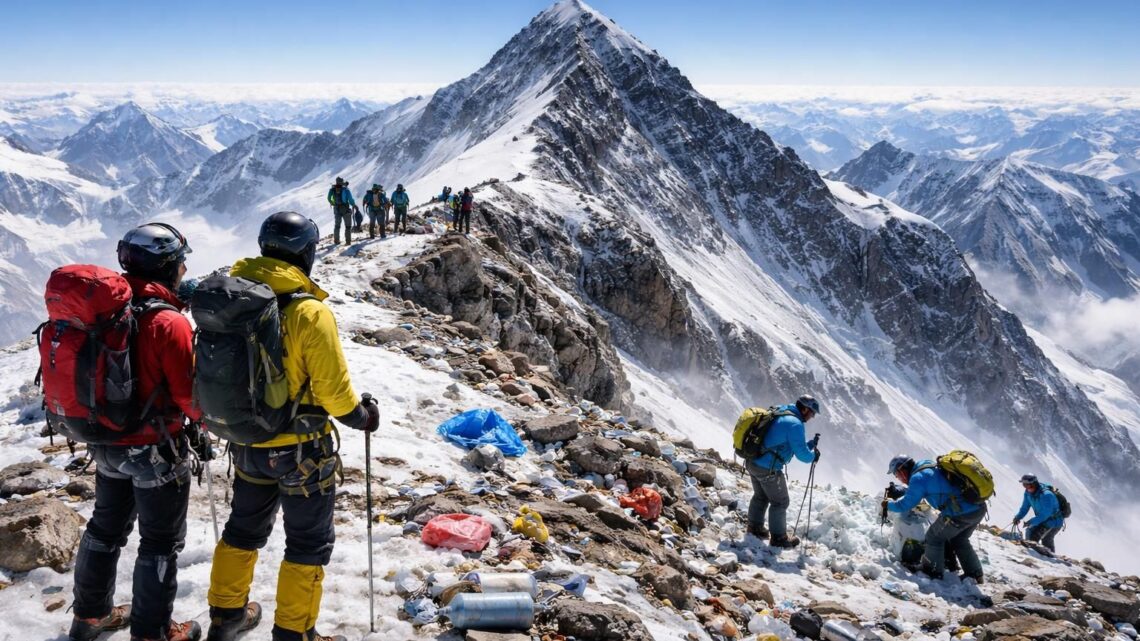 Quelle est la montagne la plus haute du monde ? Les enjeux environnementaux du sommet