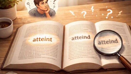 Atteind ou atteint et les impacts sur la compréhension du texte