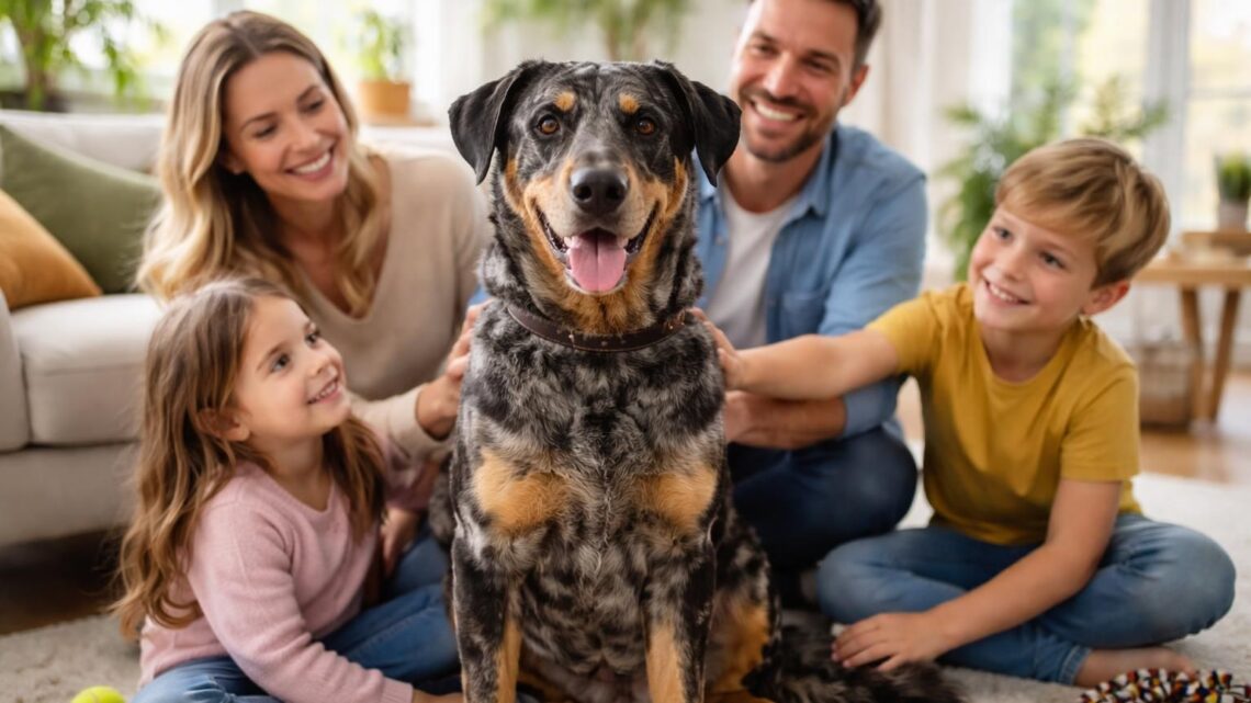 Comment bien élever un Beauceron arlequin adulte dans un environnement familial