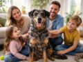Comment bien élever un Beauceron arlequin adulte dans un environnement familial