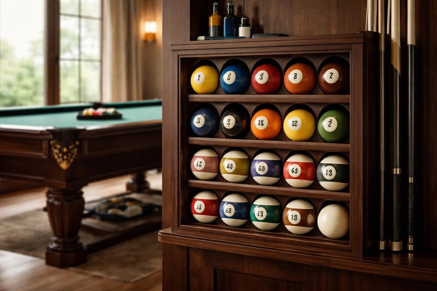 découvrez des astuces et solutions pratiques pour organiser et optimiser le rangement de vos boules de billard chez vous, alliant gain de place et esthétique.