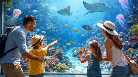 Visiter l&rsquo;aquarium à Sainte-Maxime : conseils pratiques pour les familles