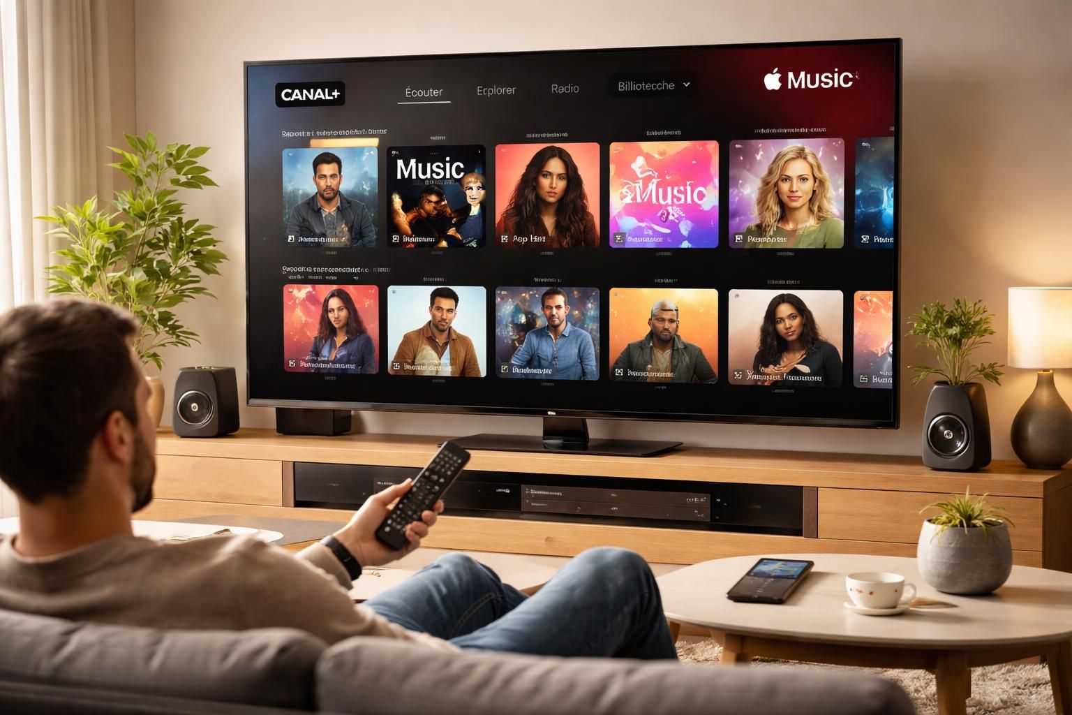 découvrez toutes les fonctionnalités intégrées d'apple music sur canal + et profitez d'une expérience musicale unique directement depuis votre abonnement canal +.