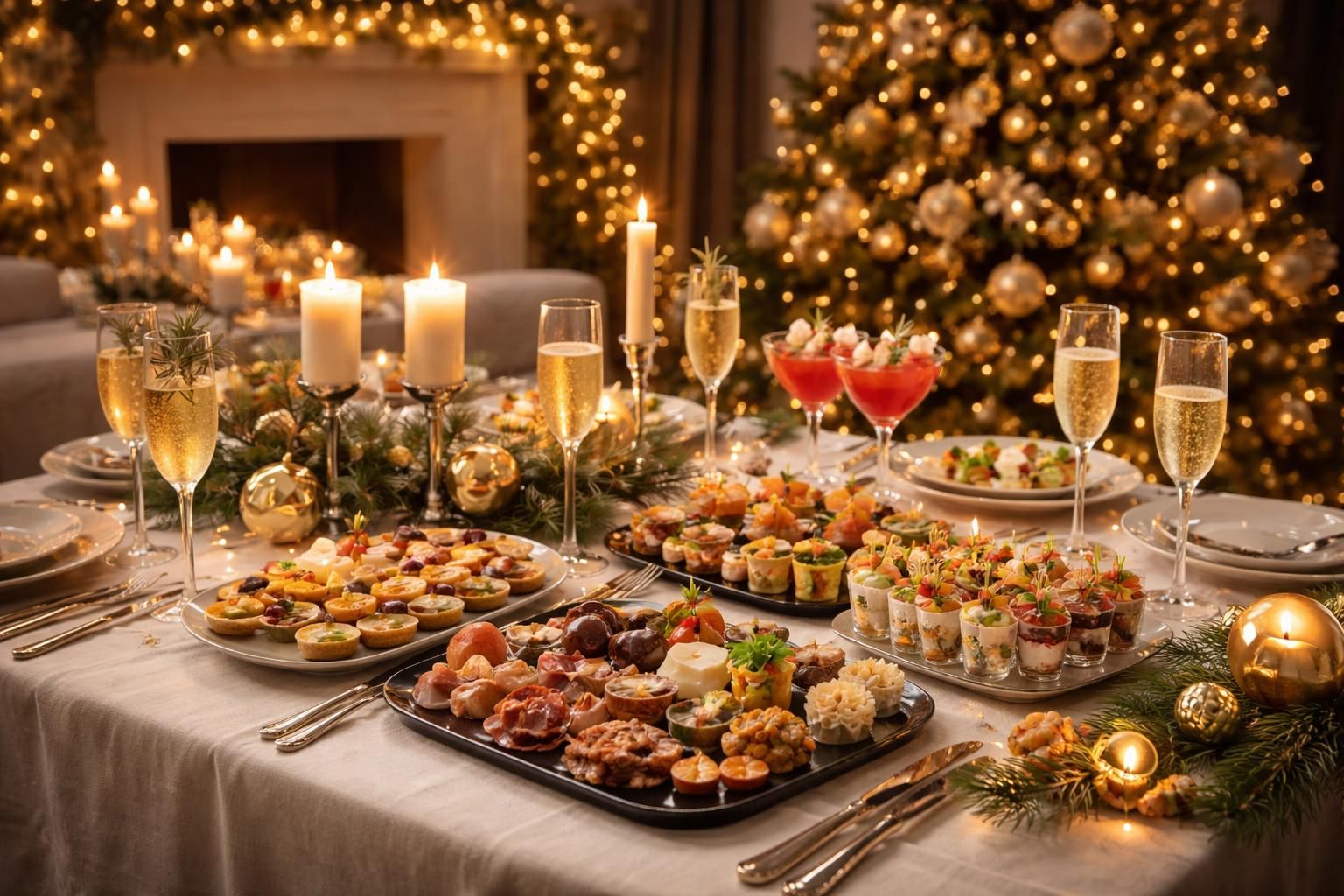 découvrez comment organiser un apéro dînatoire élégant pour un noël chic et convivial, afin d'impressionner vos invités avec des idées raffinées et festives.