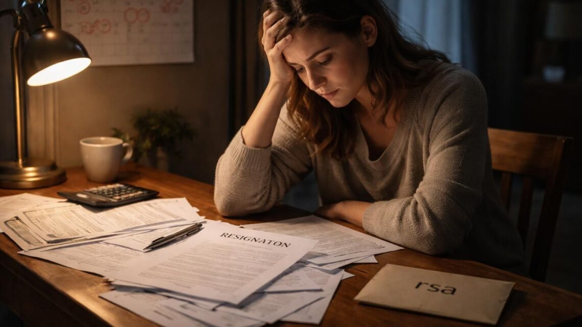 Pourquoi la démission et RSA peuvent-elles mener à des désavantages financiers ?
