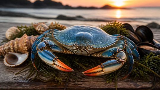 À la découverte des saveurs uniques du crabe bleu en Bretagne