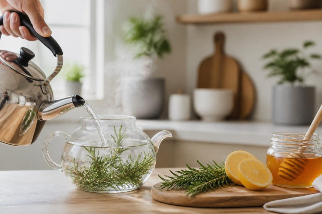 découvrez comment faire bouillir du romarin pour extraire ses bienfaits naturels et profiter de ses vertus santé à travers une infusion simple et efficace.
